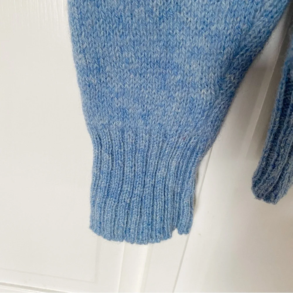SOLD Vintage Woodstock by Bernard 100% Virgin Shetland Wool Sweater - Picture 5 of 6